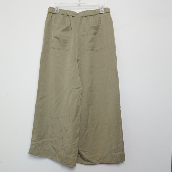 Marine Layer | Pants & Jumpsuits | Spruce Green Wide Leg Crop | Medium - Picture 2 of 4